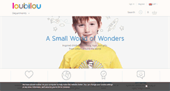 Desktop Screenshot of loubilou.com