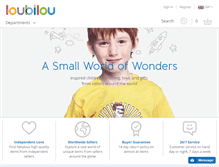 Tablet Screenshot of loubilou.com